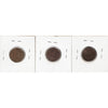 Lot of 3x 1857-1859 USA Cent, AG to VF, 3Pcs. (Impaired)