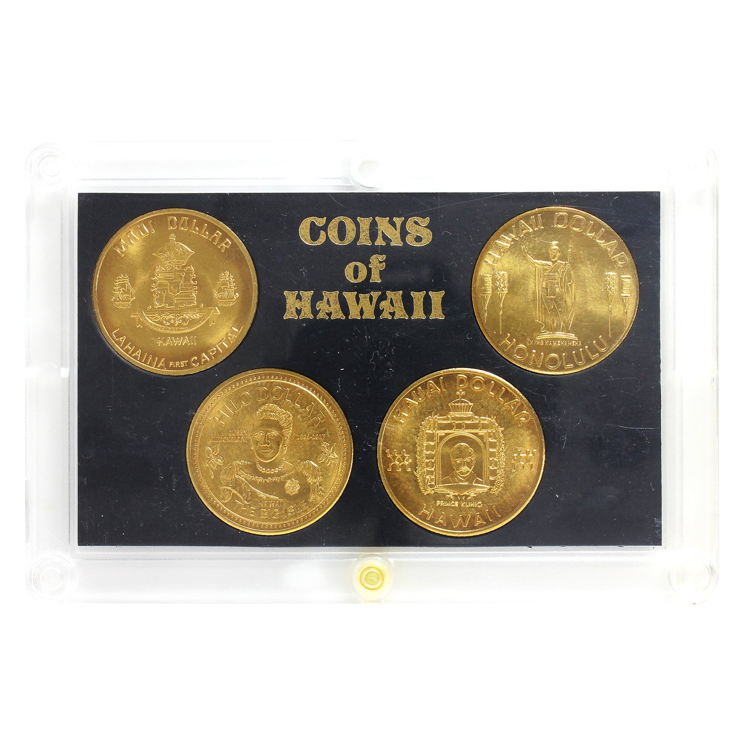 Hawaiian Commemorative Coin Set - Coins of Hawaii Collection in Holder