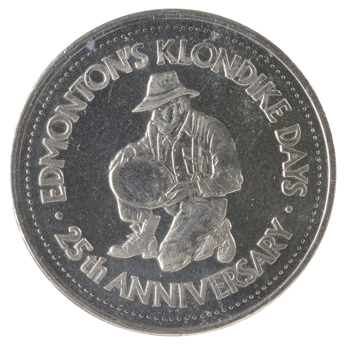 1986 Edmonton, AB - 25th Anniversary Klondike Days Token