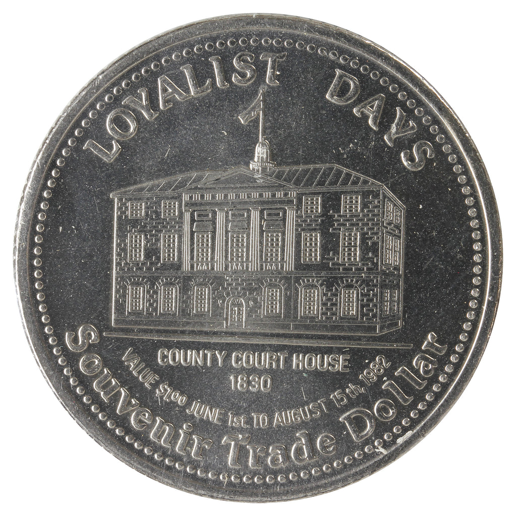 1982 Saint John, NB - Loyalist Days Trade Token