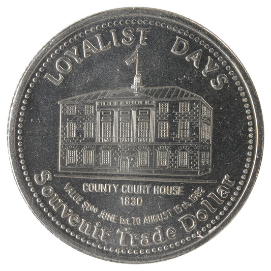 1982 Saint John, NB - Loyalist Days Trade Token
