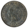 1886 Obv. 1a Canada 1-cent Extra Fine (EF40) Impaired