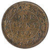 1896 Canada 1-cent UNC+ (MS62) Brown