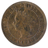 1896 Canada 1-cent UNC+ (MS62) Brown