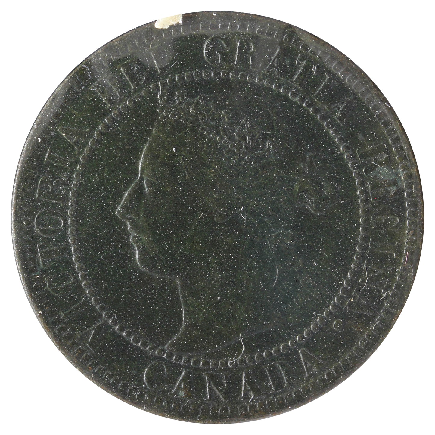 1900 Canada 1-cent Extra Fine (EF-40) Corrorsion