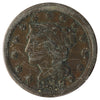1848 USA Cent F-VF (F-15) Impaired