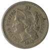 1879 USA 3 Cents VF-EF (VF30) Spots
