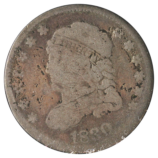 1830 USA Half Dime Very Good (VG-8) Impaired
