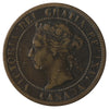 1895 Canada 1-Cent F-VF (F15)  Scratched, Cleaned or Impaired.