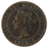 1899 Canada 1-Cent F-VF (F15) Scratched, Cleaned or Impaired.