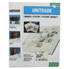 3-pocket pages (double sided) with black background. 5 pages included.