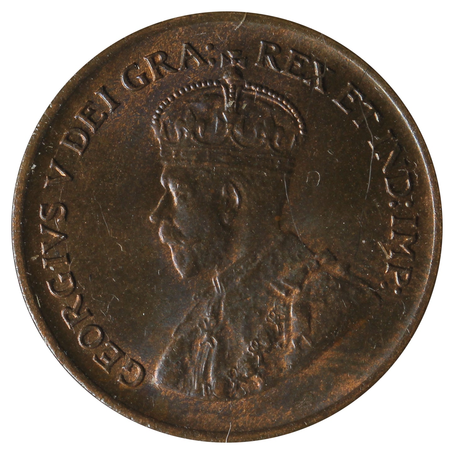 1928 Canada 1-Cent Brilliant Unciruclated (MS63) Lustrous Brown