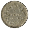1899 Canada 5-Cents Extra Fine (EF40) Scratched, Cleaned or Impaired