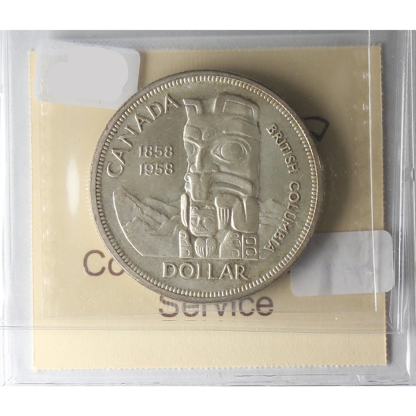 1958 Canada Dollar ICCS Certified MS-65