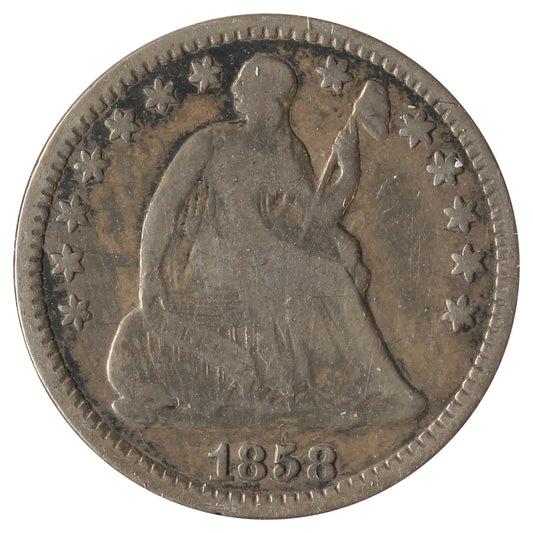 1858 O USA Half Dime G-VG (G-6) Scratched