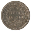 1858 O USA Half Dime G-VG (G-6) Scratched