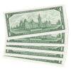 5x Sequential 1967 Canada $1 Beattie-Rasminsky, L/O, 5Pcs.
