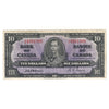 BC-24a 1937 Canada $10 Osborne-Towers, A/D (Tear)