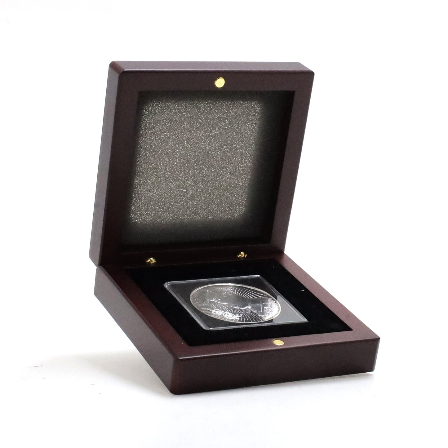 2023 King Charles III Silver 1 oz .999 Coronation Medallion in Wooden Case (No Tax)