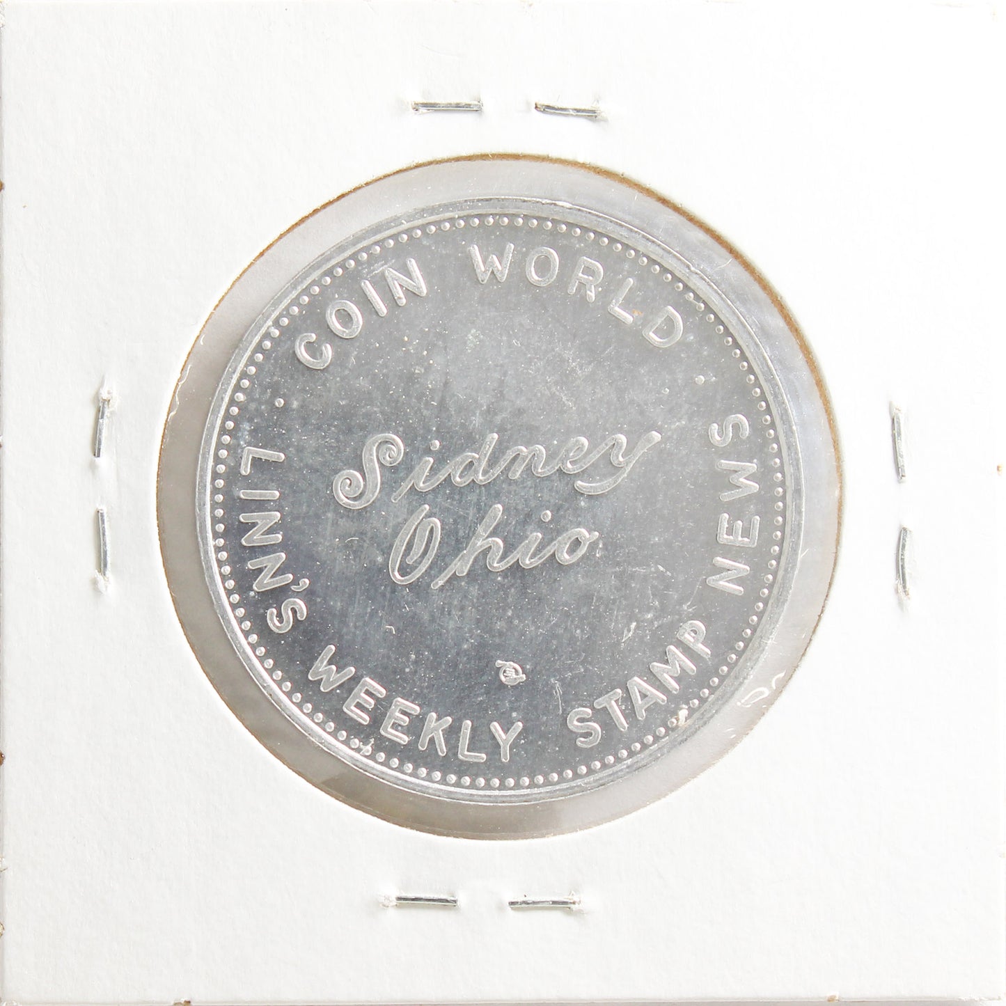 1973 Linn's Weekly Stamp News Torex City Toronto Token