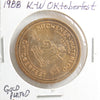 1998 K-W Oktoberfest Gold Plated Token