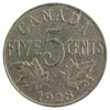 1928 Canada 10-Cents VG-F (VG10) Scratched, Cleaned or Impaired