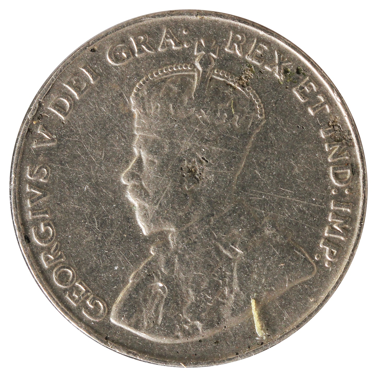 1926 Far 6 Canada 5-Cents Fine (F12) Scratched