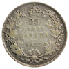 1927 Canada 25-Cents F-VF (F15) Scratched, marks, or impaired