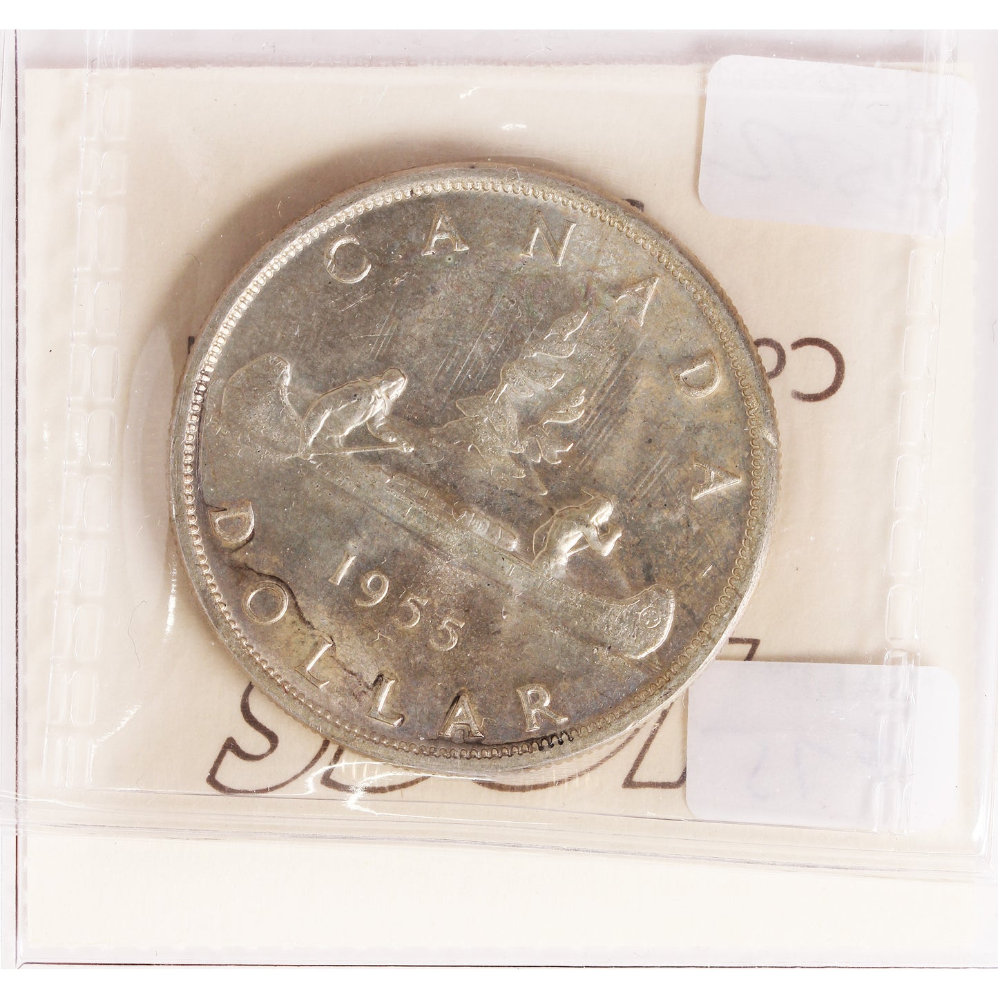 1955 Canada Dollar ICCS Certified MS-63 (Toned)