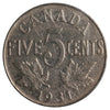 1931 Canada 5-Cents F-VF (F15) Impaired
