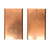 Pair of Indian Head Design .9995 Half Pound Copper