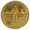 1967 Canada Centennial Ontario Mining Industry Gold Coloured Medallion