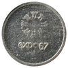 1967 Expo US Currency Exchange Token