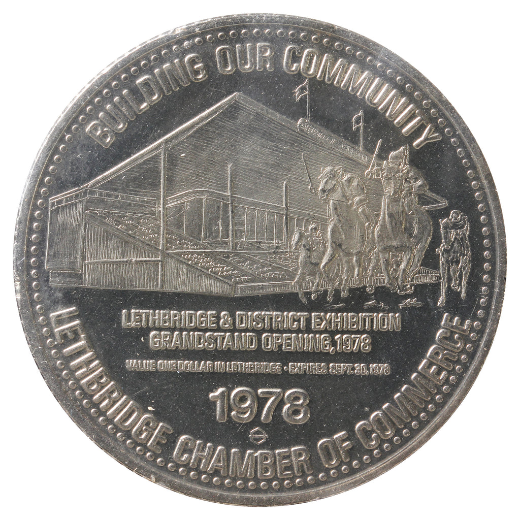 1978 Lethbridge AB, Coaley Coalbanks Token