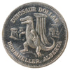 1983 Drumheller AB, Dinosaur Trade Dollar Token: Dinosaur & Fossil Museum