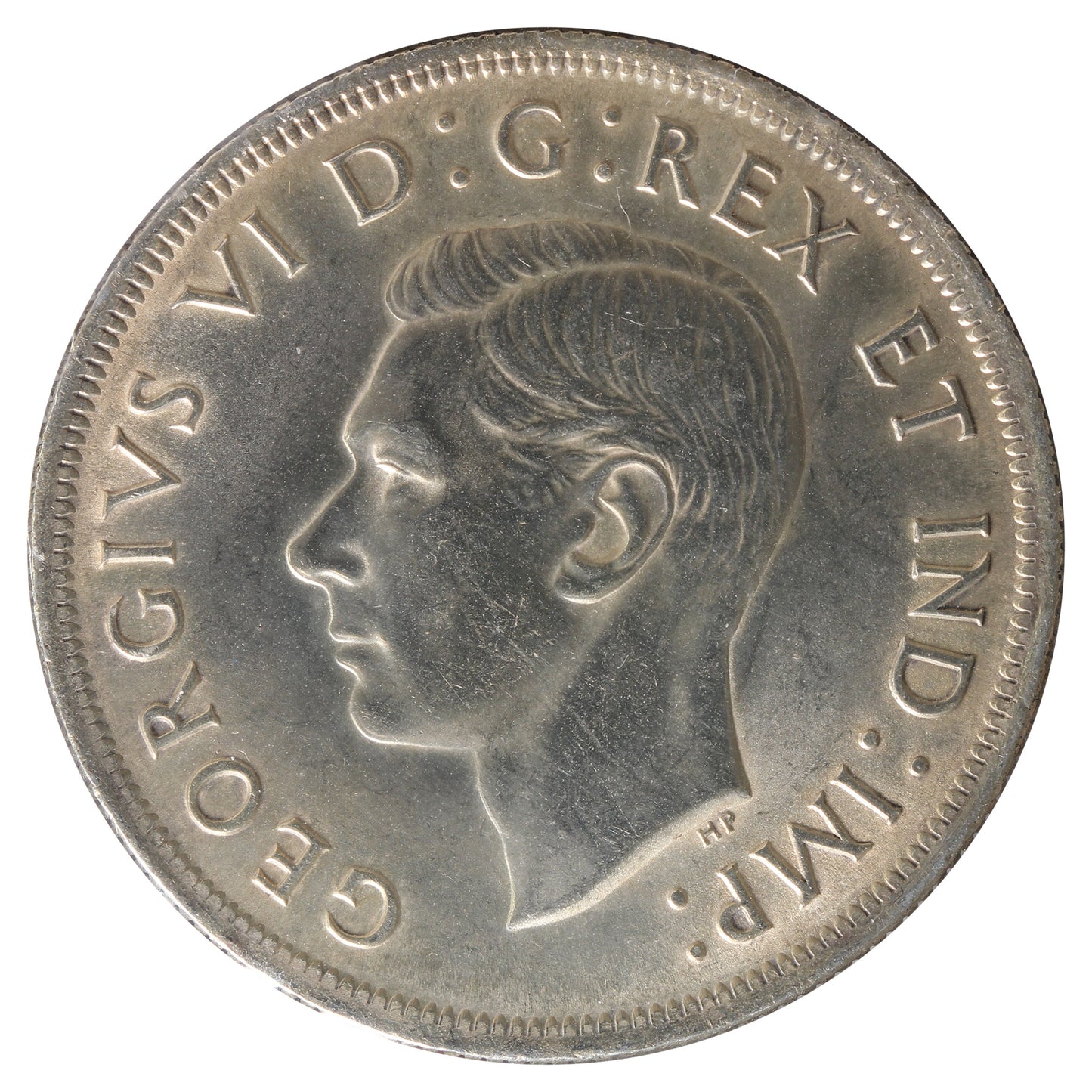 1937 Canada Dollar Brilliant Uncirculated (MS63) Scratched, Cleaned, or Impaired