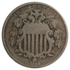 1866 USA Nickel Fine (F-12) Impaired