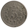 1867 No Rays USA Nickel F-VF (F-15) Impaired