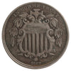 1867 No Rays USA Nickel VF-EF (VF-30) Impaired