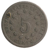 1872 USA Nickel Good (G-4) Impaired