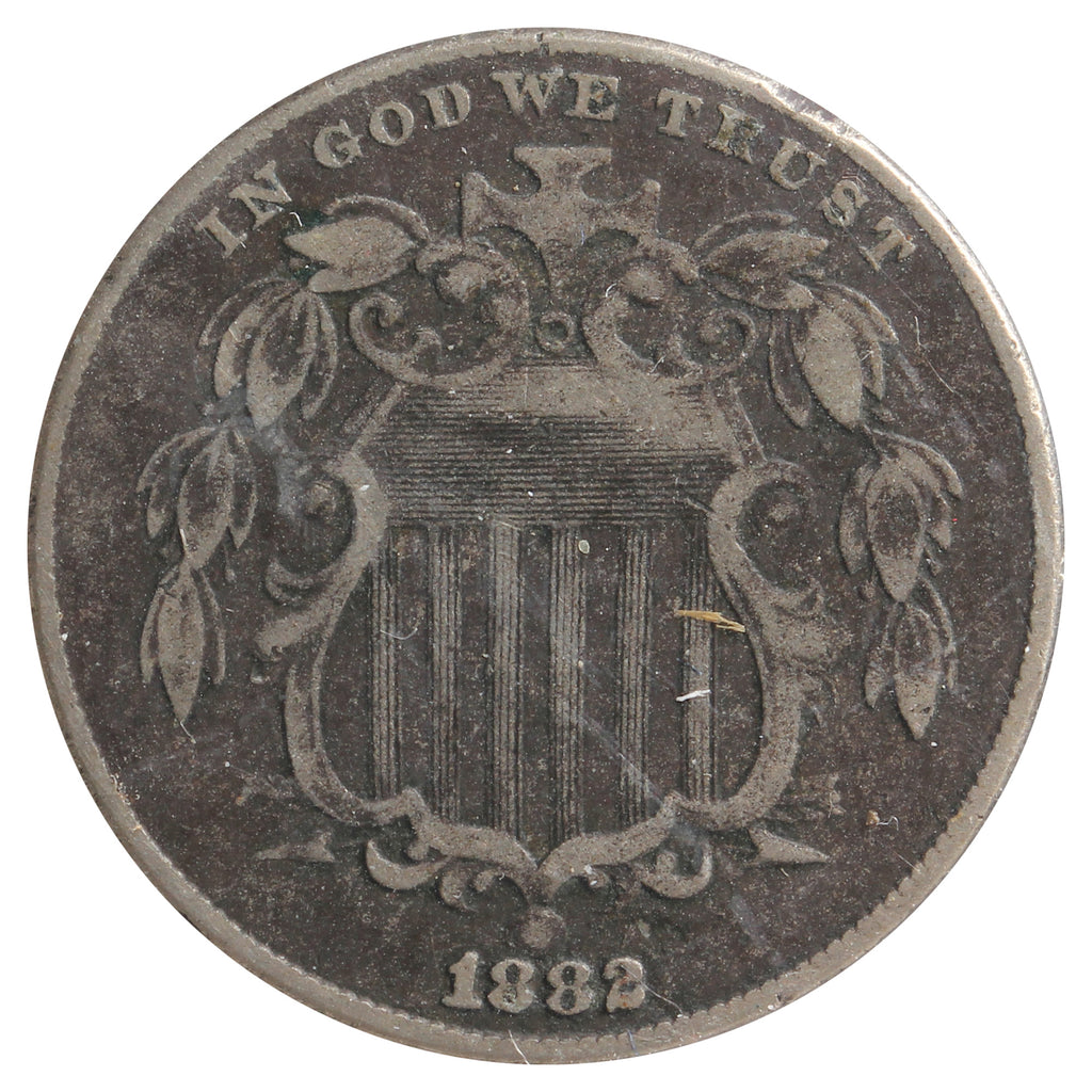 1882 USA Nickel VF-EF (VF-30) Impaired