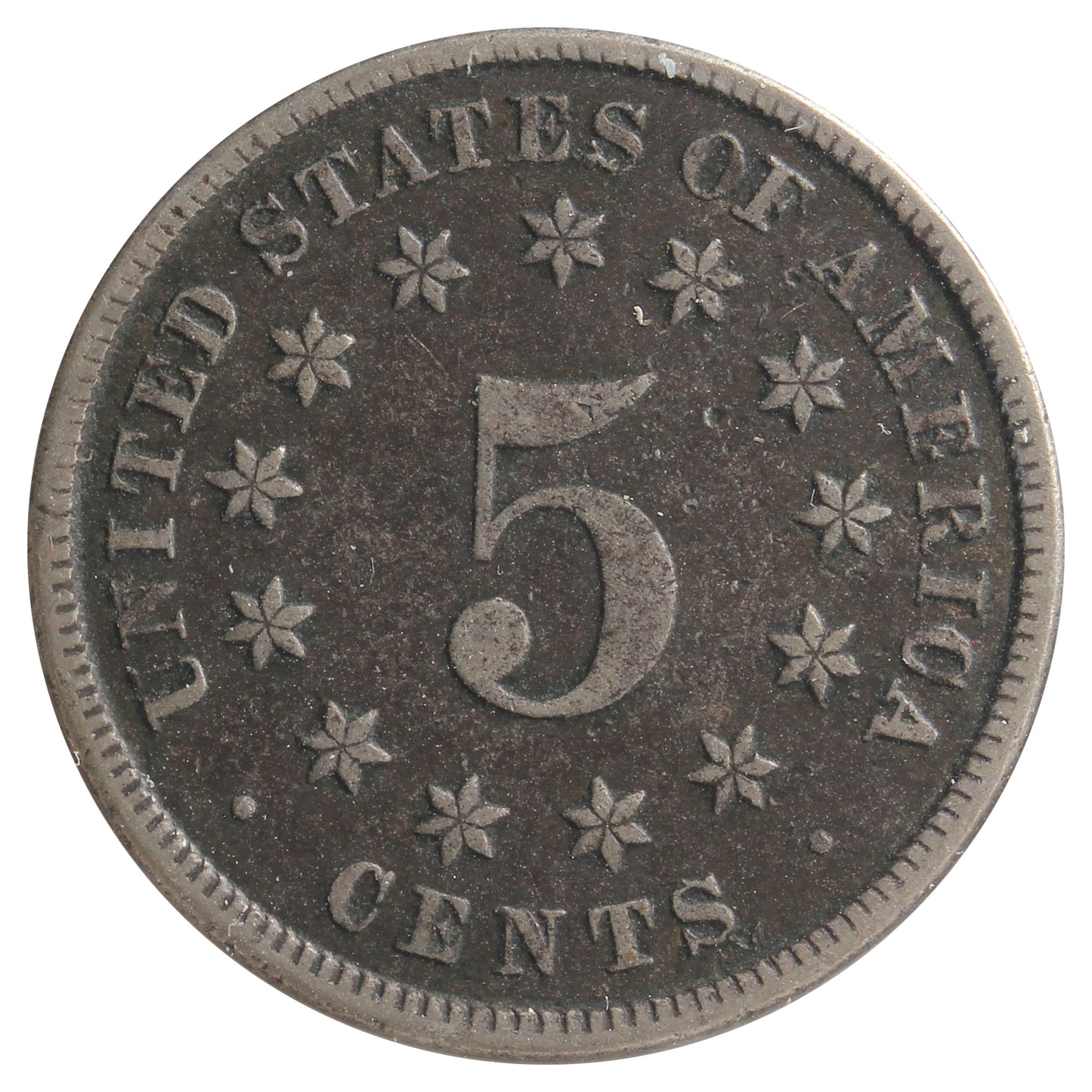 1882 USA Nickel VF-EF (VF-30) Impaired