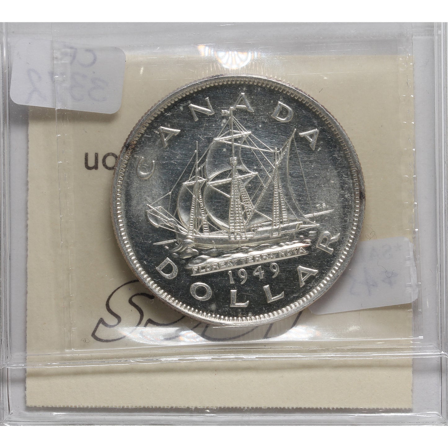 1949 Canada Dollar ICCS Certified MS63 (Toned)