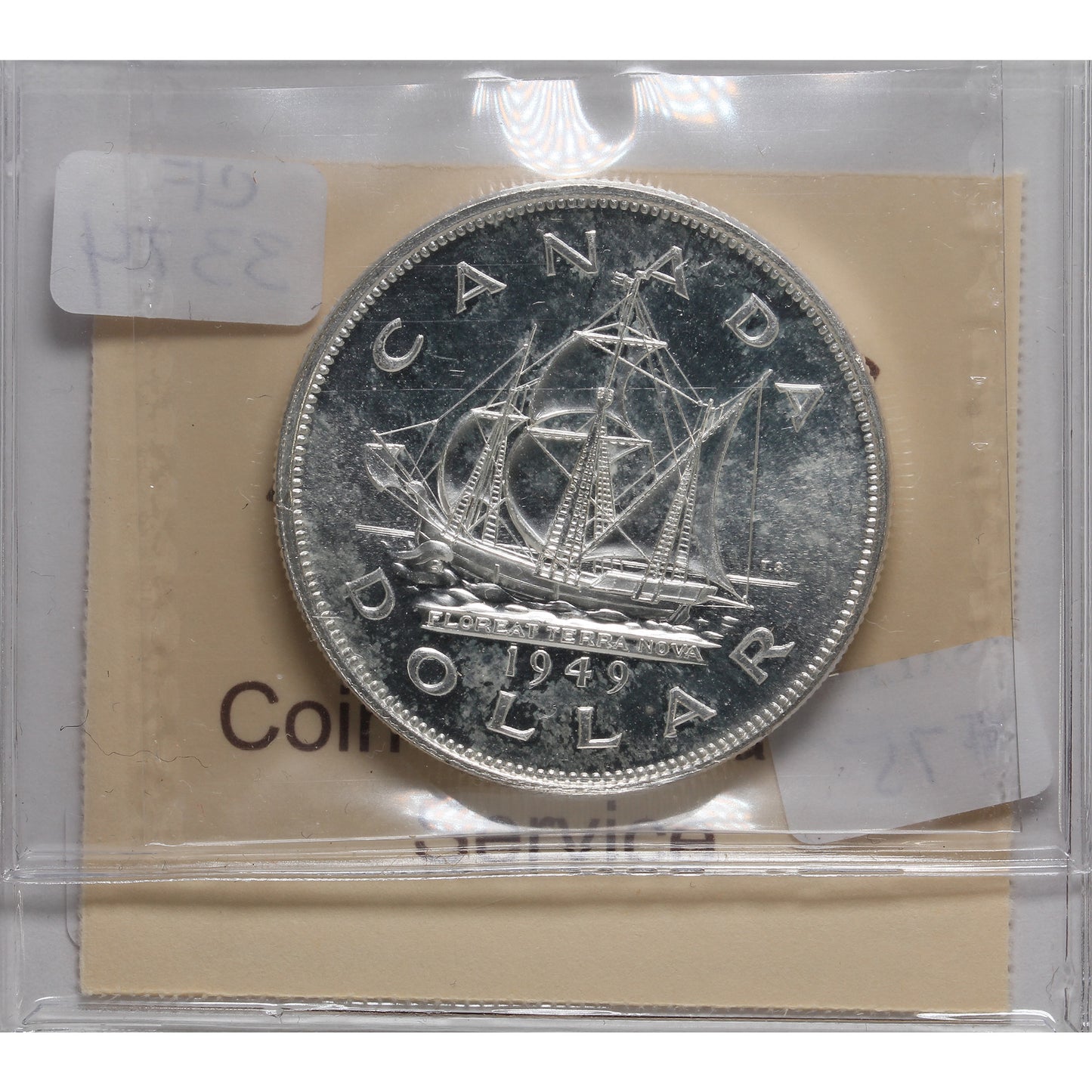 1949 Canada Dollar ICCS Certified MS65 (Toned)