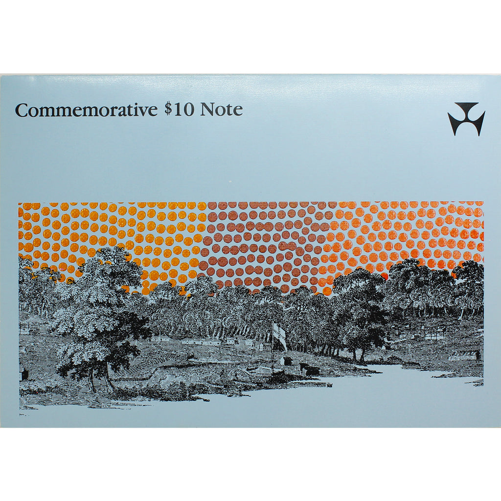 Australia 1988 Commemorative $10 Note World's First Polymer Banknote
