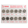 2000 Canada Commemorative Millennium Quarters Collection in Original Packaging