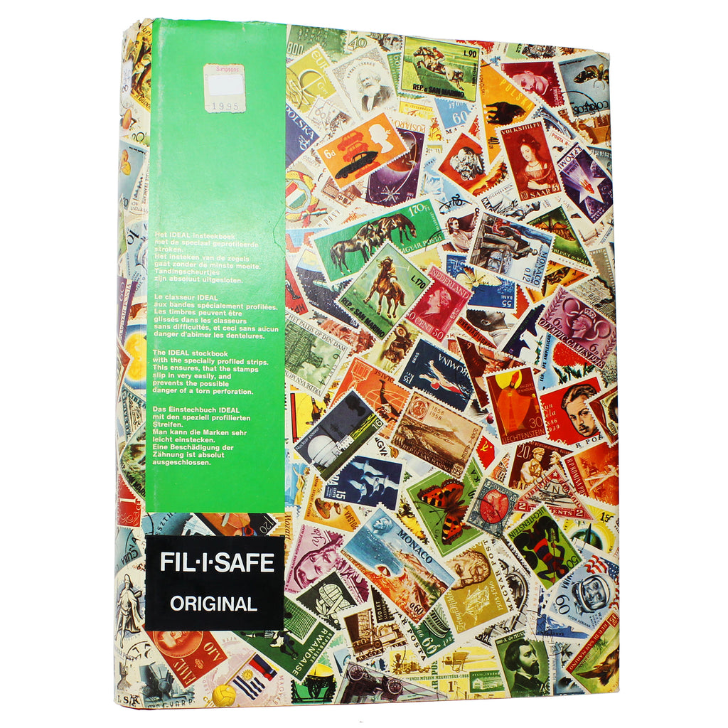 250+ Canada & World Stamps in Fil-I-Safe Album