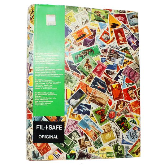250+ Canada & World Stamps in Fil-I-Safe Album