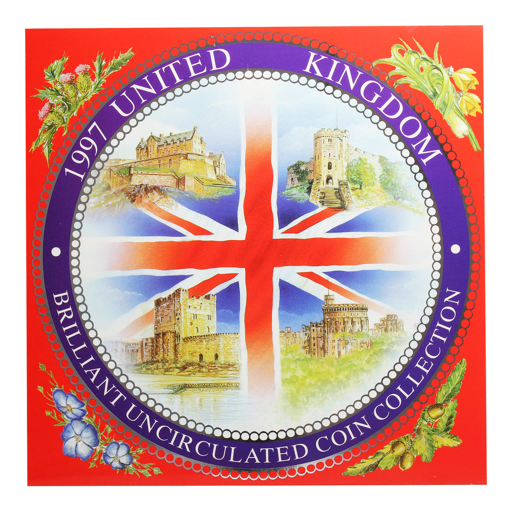 1997 United Kingdom Brilliant Uncirculated Coin Collection (Light Wear)