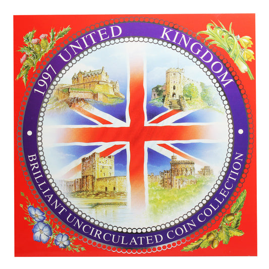 1997 United Kingdom Brilliant Uncirculated Coin Collection (Light Wear)